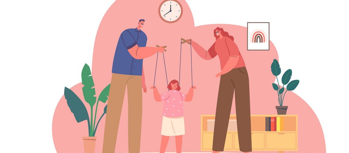 overbearing parents manipulate their child every move enmeshed family